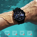 Belushi Fashion Men'S Quartz Watch Chronograph Sport Men Watches Waterproof L6G5