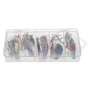 33Pcs/lot Fishing Lure Kit Hard Baits Sequins Baits Fishing Tackle Kit w/Box