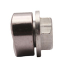 Oxygen O2 Sensor Stainless Steel Weld On Bung & Plug Nut & Cap 18 x 1.5