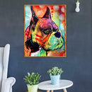 5D DIY Full Drill Diamond Painting Dog Cross Stitch Embroidery Kit (Dog08)