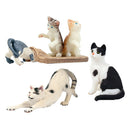 5Pcs Simulated Animal Play Figures Cats for Micor Landscpae Accessories Kits