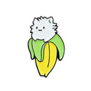 Creative Cartoon Cat Brooch Cute Badge Metal Pins Jacket Ornament (Style 2)