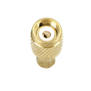 New R410 Brass Adapter 1/4" Male to 5/16" Female Charging Hose to Pump SE