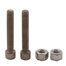 2.5" 2-1/4" inch Exhaust Flange Flat Oval Split Repair Replacements