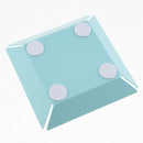 Iron Snacks Platter Jewelry Cosmetics Display Organizer Tray Blue Square S