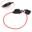 5Pcs 30A 6V-36V Mini Waterproof Amp In Line Stanard Blade Type Fuse Holder Auto
