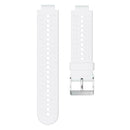 Silicone Porous Watchband for Garmin Forerunner 220 230 235 620 630 (White)