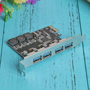 USB Cards 4 Ports 5Gbps PCI-E to USB3.0 PCI-Express Controller Card Adapter