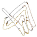 12 Pcs Stainless Steel Necklace Extender Bracelet Extender Extender Chain SeN2A7