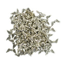 100 Pieces Angel Wings Shape Charms Pendants for Jewelry Making Crafts 14mm