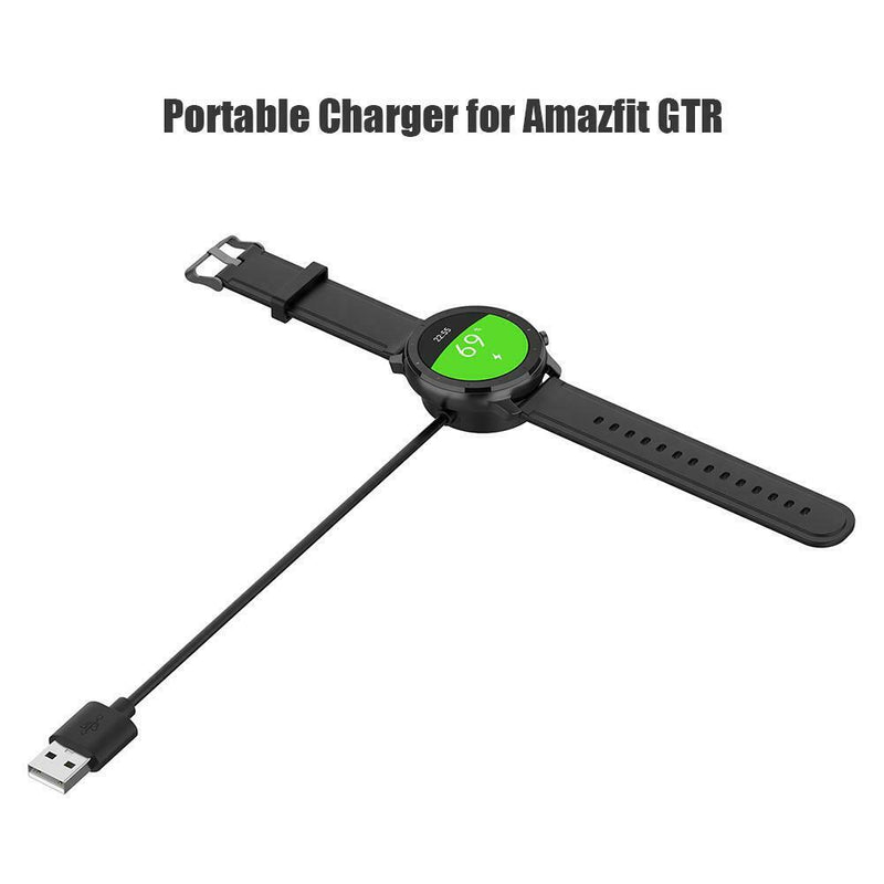 1m Replacement USB Magnetic Charging Dock Cable for Amazfit GTR 42mm/47mm