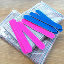 10Pcs Nail Art Sanding File Buffer For Salon Manicure UV Gel Polisher Tool ON
