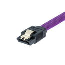 SATA 3.0 Data Cable 500mm/20'' for HDD SSD with Latching Lock 26AWG 6Gb/s,