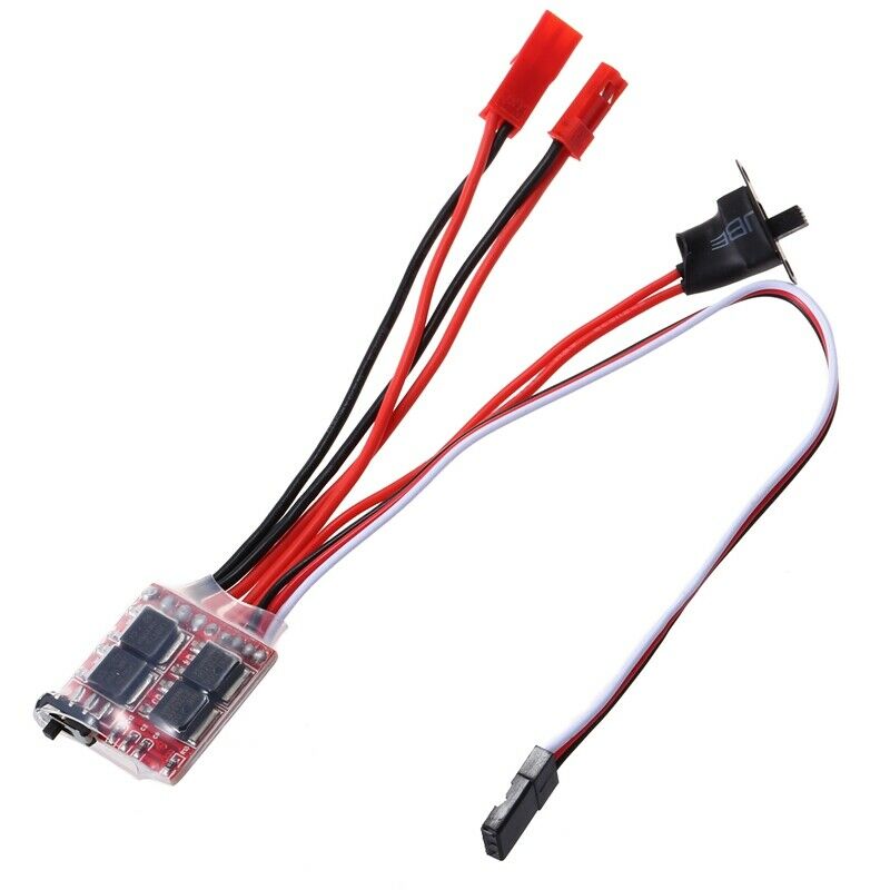 20A Bustophedon ESC Brushed Speed Controller For RC Car Truck Boat I4U1