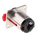 1/4 Inch Female Stereo and Mono/TRS and TS Audio Socket - 6.35mm Stereo and Mono