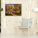 Hut 5D Full Round Diamond Painting DIY Cross Stitch Embroidery (LD345)