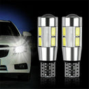 New T10 LED Auto Car Light Bulb 12V Interior Parking Projector Lens White 1Pc YK