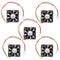 3 Pin CPU 5cm Cooling Cooler Fan Heatsinks Radiator for PC Computer 12V