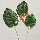 5x Artificial Palm Leaves for Hawaiian Jungle Beach Party Yard Decor_Size L