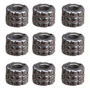 Stainless Steel Parachute Cord  Tool Lanyard Barrel Bead Pendant AU