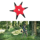 6 Steel Blades Razors Lawn Mower Trimmer Head Grass Eater New Brush Weed H8U8