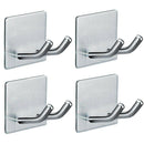 Adhesive Hooks Wall Hooks Hanger Deluxe Razor Holder for Shower-Hook Hanger