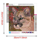 5D DIY Full Drill Diamond Painting Animals Cross Stitch Kit Wall Art (W174)