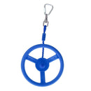 Plastic Steering Wheel for Climbing Frames, Treehouse, Swingset Part blue