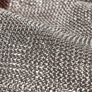 Work Glove Safety Cut Proof Stab Resistant Metal Welding 25cm Red Button