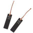 1pair 6.2 * 11.5 * 39 MM Vacuum Cleaner Carbon Brush Motor Carbon Brush JR