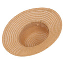 High Quality Women Ladies Chic Wide Large Brim Summer Beach Sun Cap Straw HaI2L4
