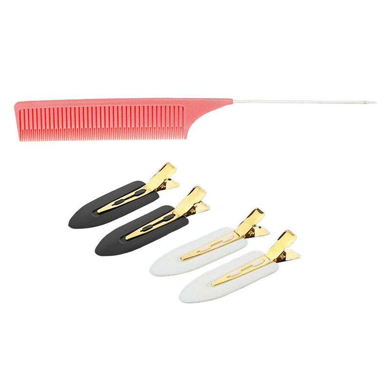 No Bend Hair Clips No Mark Barrette & Salon Comb Hairstyle Styling Tool