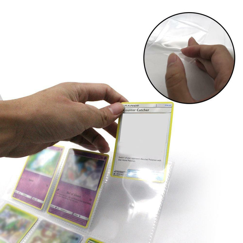 180pcs Novelty Playing Cards Holder Album 6x9cm Game Cards Collection Book