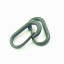 10  Key Hook Molle Buckle Outdoor Hanging Belt Carabiner Clip Green