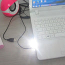 2Pcs Mini Portable USB LED Light Nice Pocket Card Lamp Mobile Power Camping Bulb
