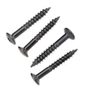40 Pieces Electric Guitar Humbucker Pickup Ring Frame Mounting Screws Black