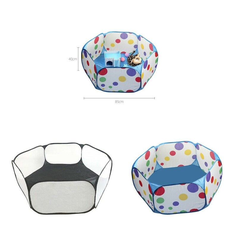 2x Small Animals Pen Cage Hamster Rabbit Chinchilla Squirrel Indoor/Outdoor