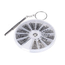 1000X Tiny Screws Nut + Screwdriver Watch Eyeglass Glasses Repair Tool Set KitME