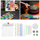Mandala Dotting Tools Painting Kit - Rock Dot Paint Stencils Tool Set Art Craft