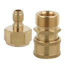 2 x Pressure Washer Connector Garden Spray Hose Quick Connector M22 x 1.5mm Male