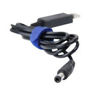USB to DC Convert Cable 5V to 12V Voltage Step-Up Cable 5.5x2.1mm DC Male 1