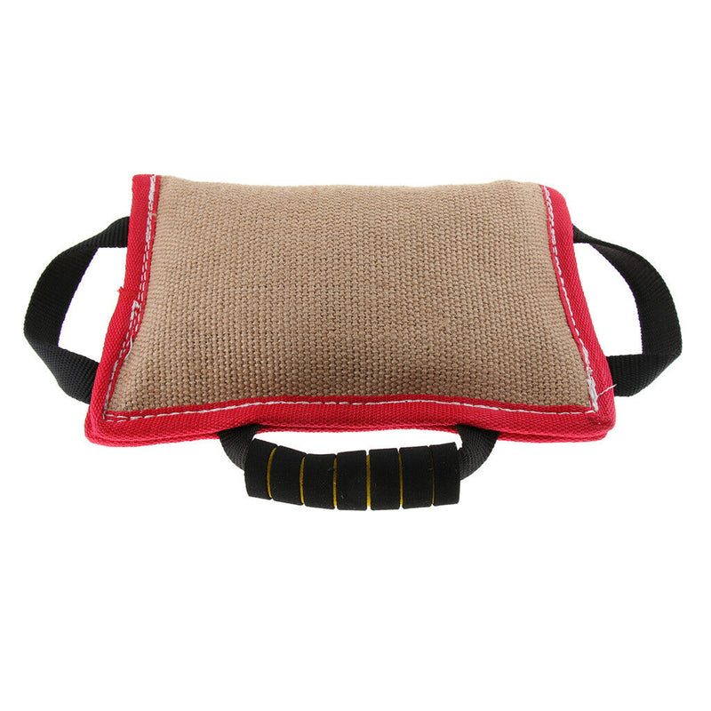 Dog Bite Pillow Training Tug Pet Sleeve Arm Durable Chewing Teeth Toys