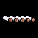13mm billiards replacement parts 5 pool cue stick ferrules + 5 screw-on tips  OZ