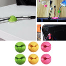6 PCS Cable Clips, Multipurpose Cord Holder, Self-Adhesive Cord Management,