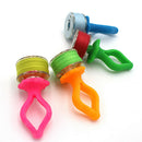 50 Pieces Assorted Color Silicone Thread Clips Bobbin Holders Clips Clamps Keep