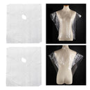300Pcs Disposable Haircutting Cape Clear Barber Shawls Shampoo DIY Apron