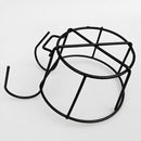 6x Railing Planter Baskets Flower Pot Holder Hanger Iron Plants Rack Pots Stand