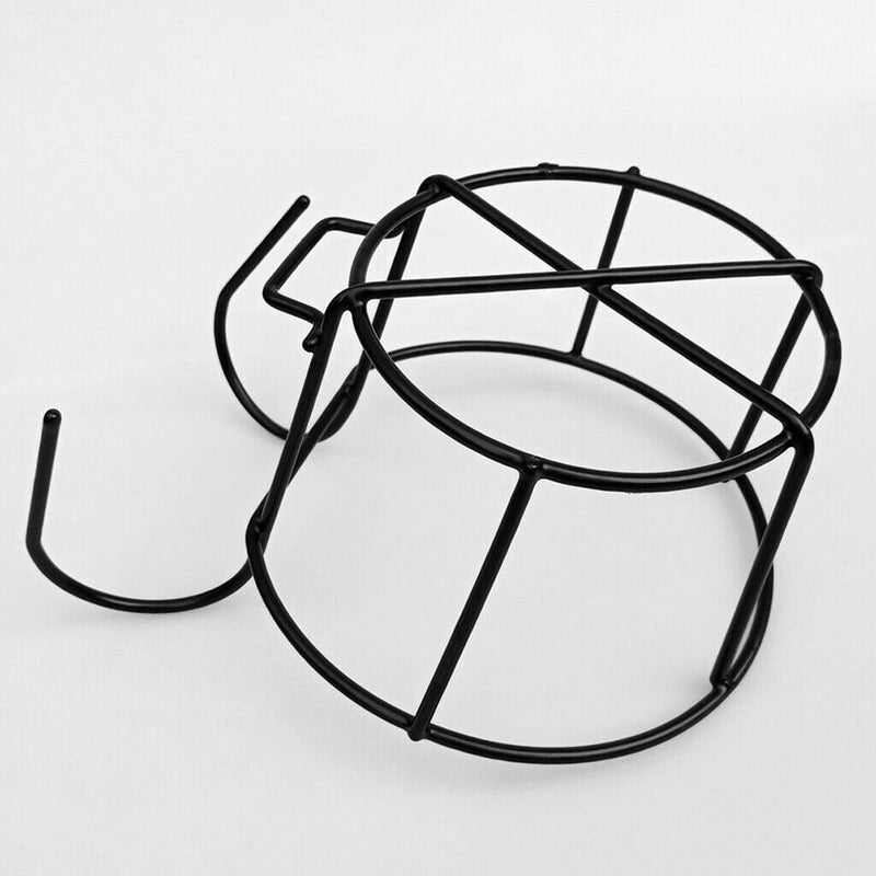 6x Railing Planter Baskets Flower Pot Holder Hanger Iron Plants Rack Pots Stand