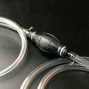 Portable Car Manual Hand Siphon Pump Hose Gas Oil Transfer Pum PVC Sypho XOD