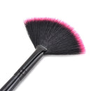 Fan Shape Makeup Cosmetic Brush Blending Highlighter Contour Face Gw